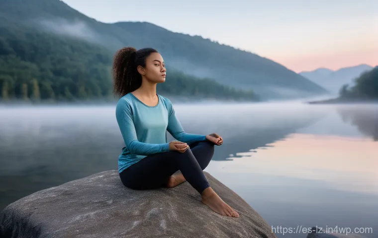 패턴 인식 훈련의 심리적 이점 - A focused woman, in her late 30s, sits at a clean, modern desk, her expression a mix of thoughtful c...